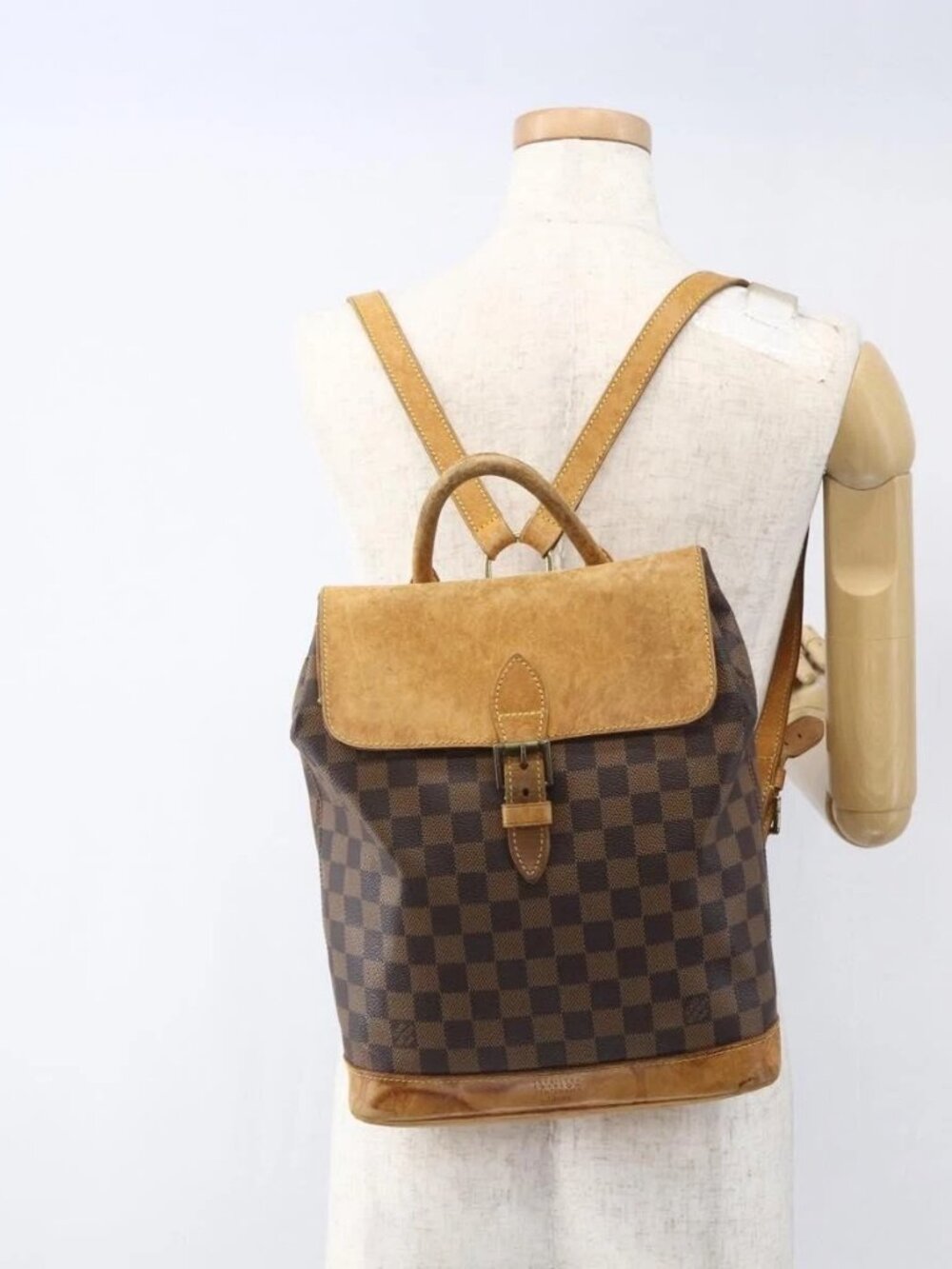 LOUIS VUITTON Damier Ebene Arlucan Backpack